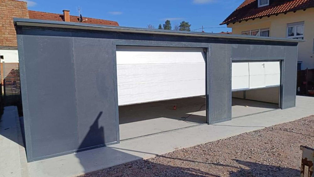 Garaż  6x6 płyta warstwowa PIR 6CM . PRODUCENT . Cała Polska