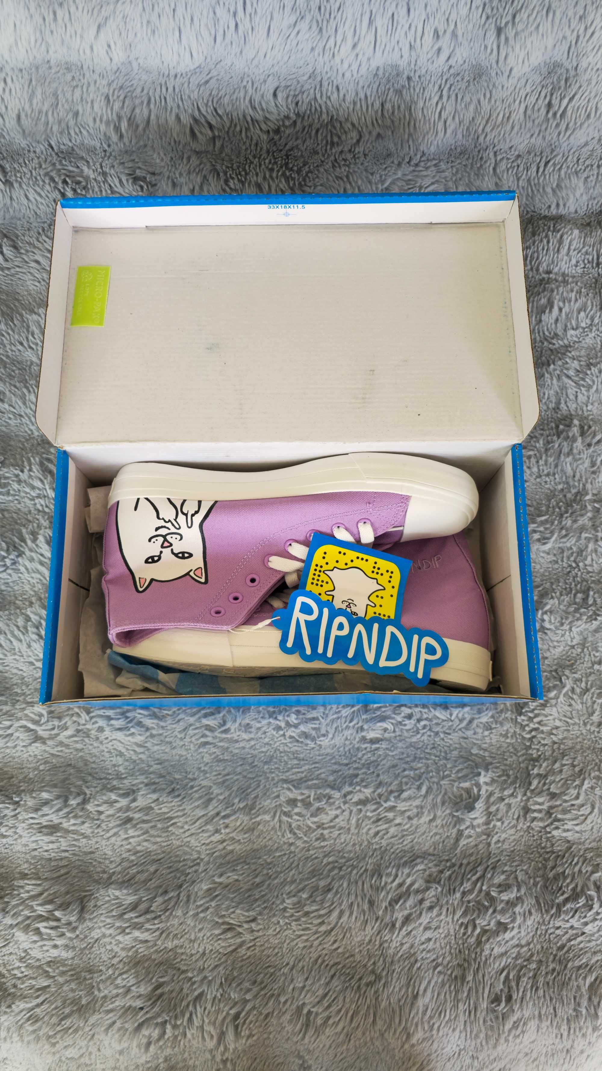 Унікальні кеди RIPNDIP 27см