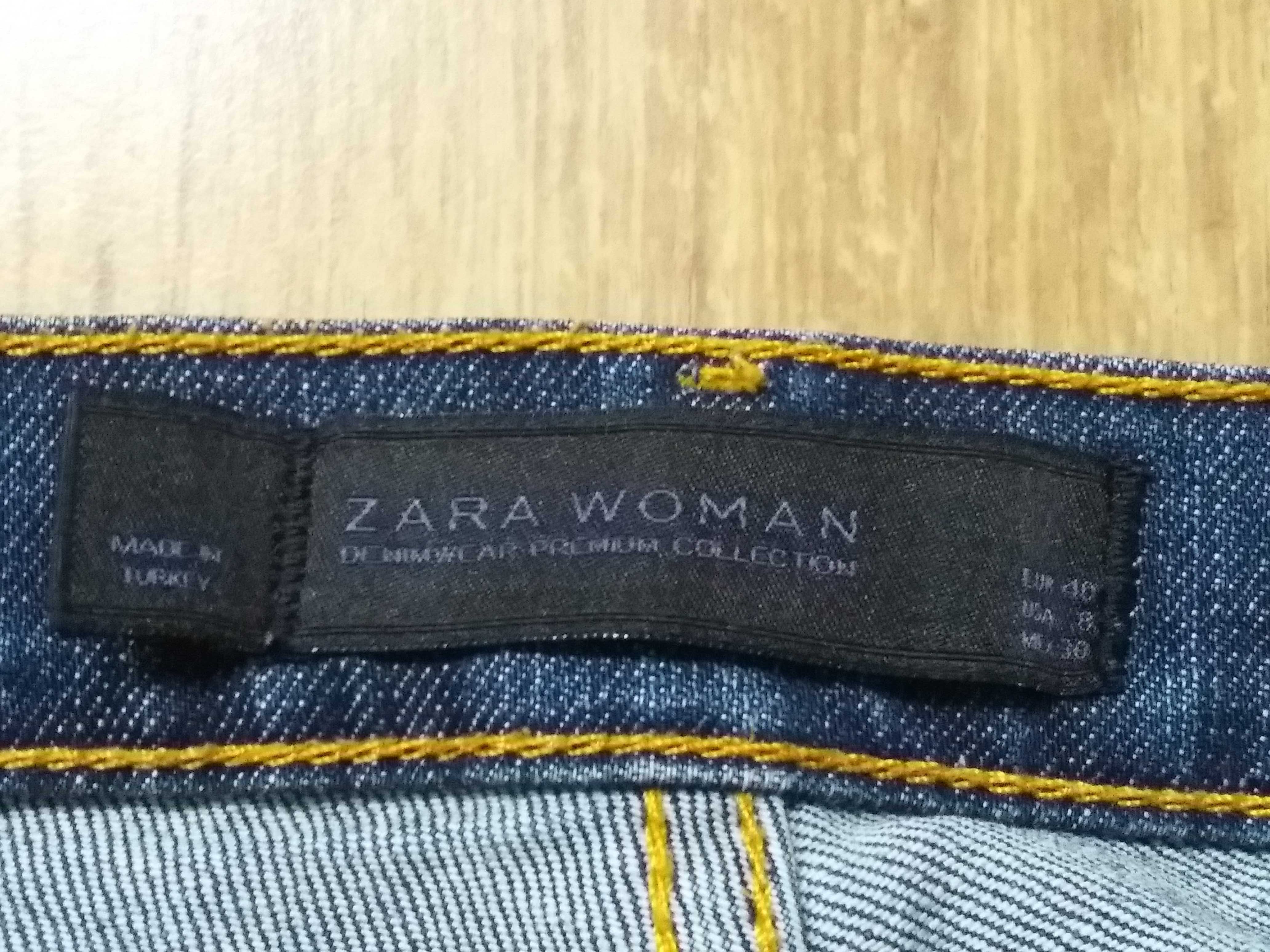 Spodnie dżinsowe Zara Woman 40