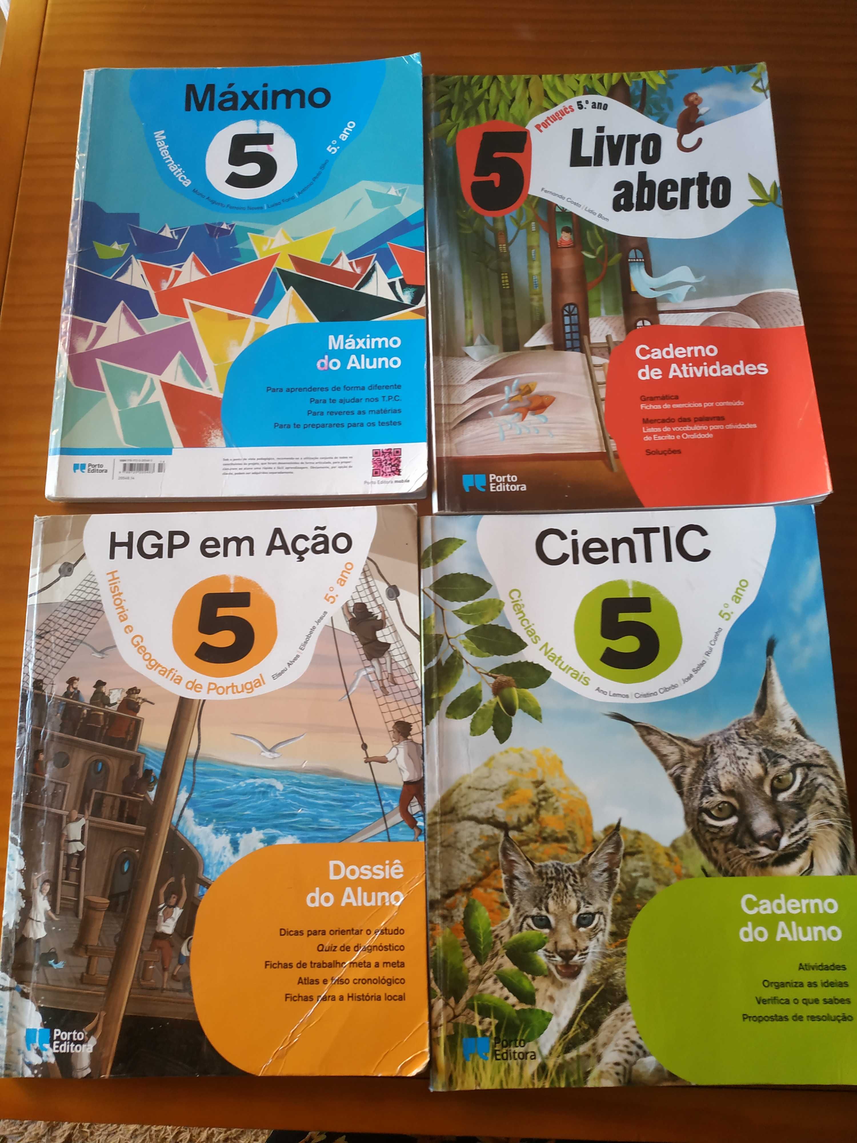 Cadernos de Fichas / Atividades, 5Ano, Bom Estado