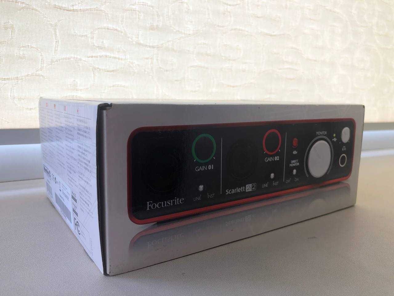 Scarlett Focusrite 2i2 (Original) Звукова карта, аудіоінтерфейс