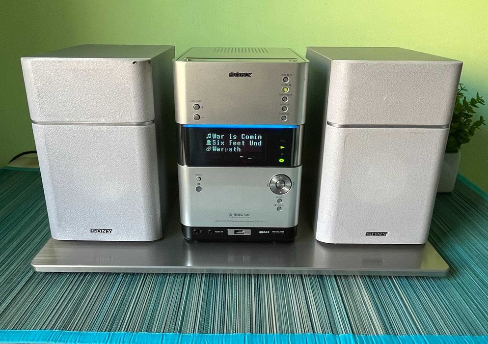 Sony CMT-U1 (Tuner/Mp3/USB/Aux). Відеоогляд!