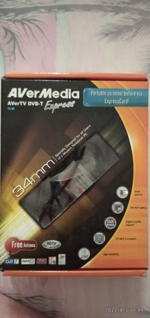 Тюнер AverMedia DVB-T ExpressCard 34mm