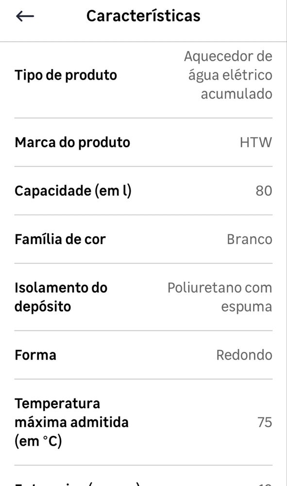 Termoacumulador HTW SMART PLUS WIFI 80L
