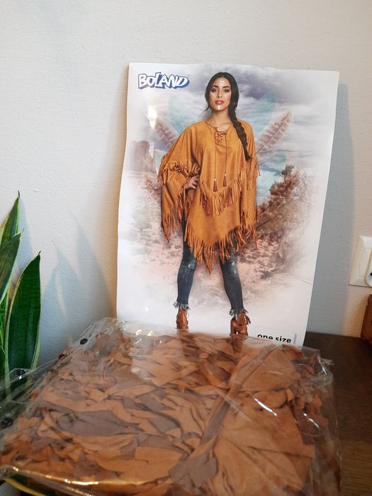 strój kostium przebranie halloween zestaw pokahontaz