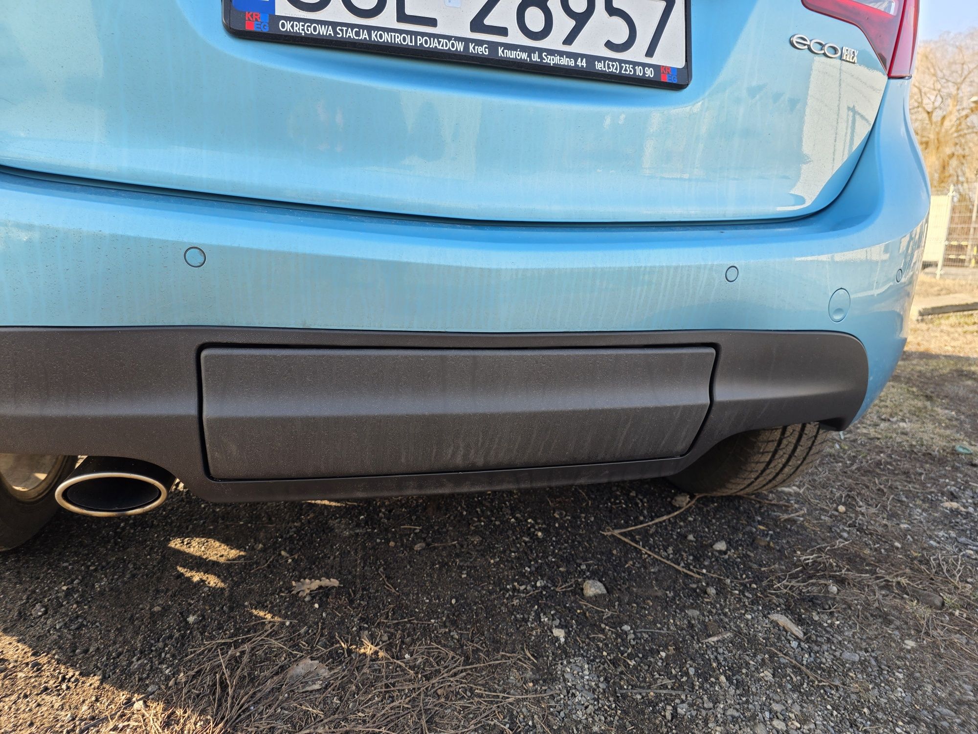 Opel meriva błekitny