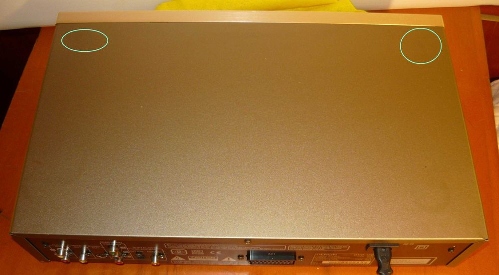 DENON odtwarzacz DVD 1500 szampański BDB DVD-1500 audio CD
