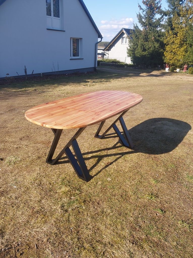 Stół sosonowy loftowy