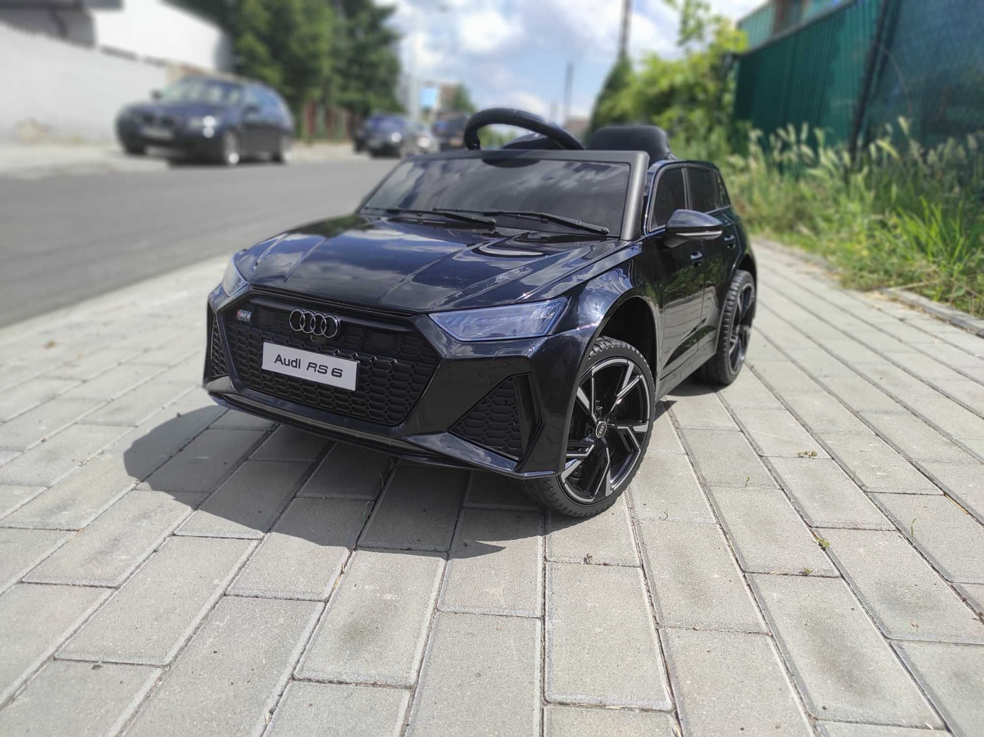 Auto Na Akumulator Audi RS6 - Nowe - Pilot - Skóra