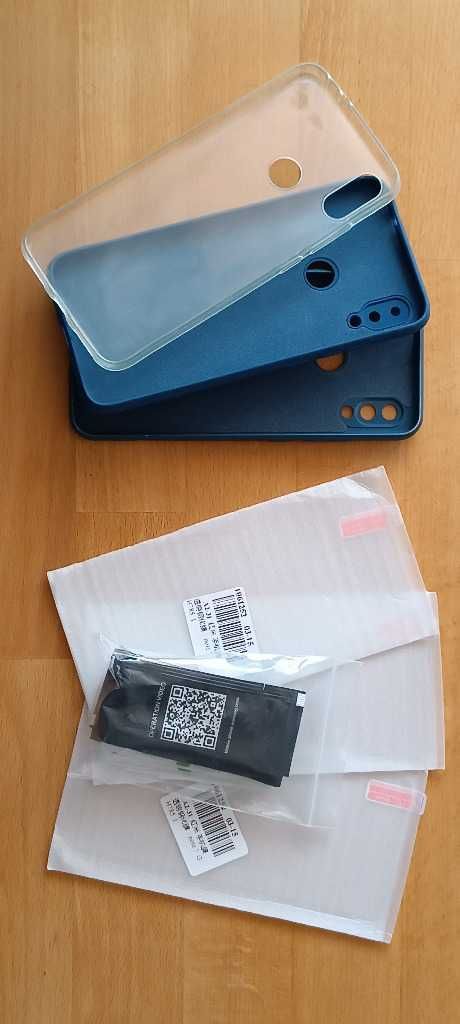 Etui silikonowe x3, szkło x3 Xiaomi Redmi Note 7