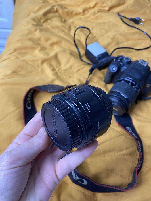 объектив Canon 50mm 1.8