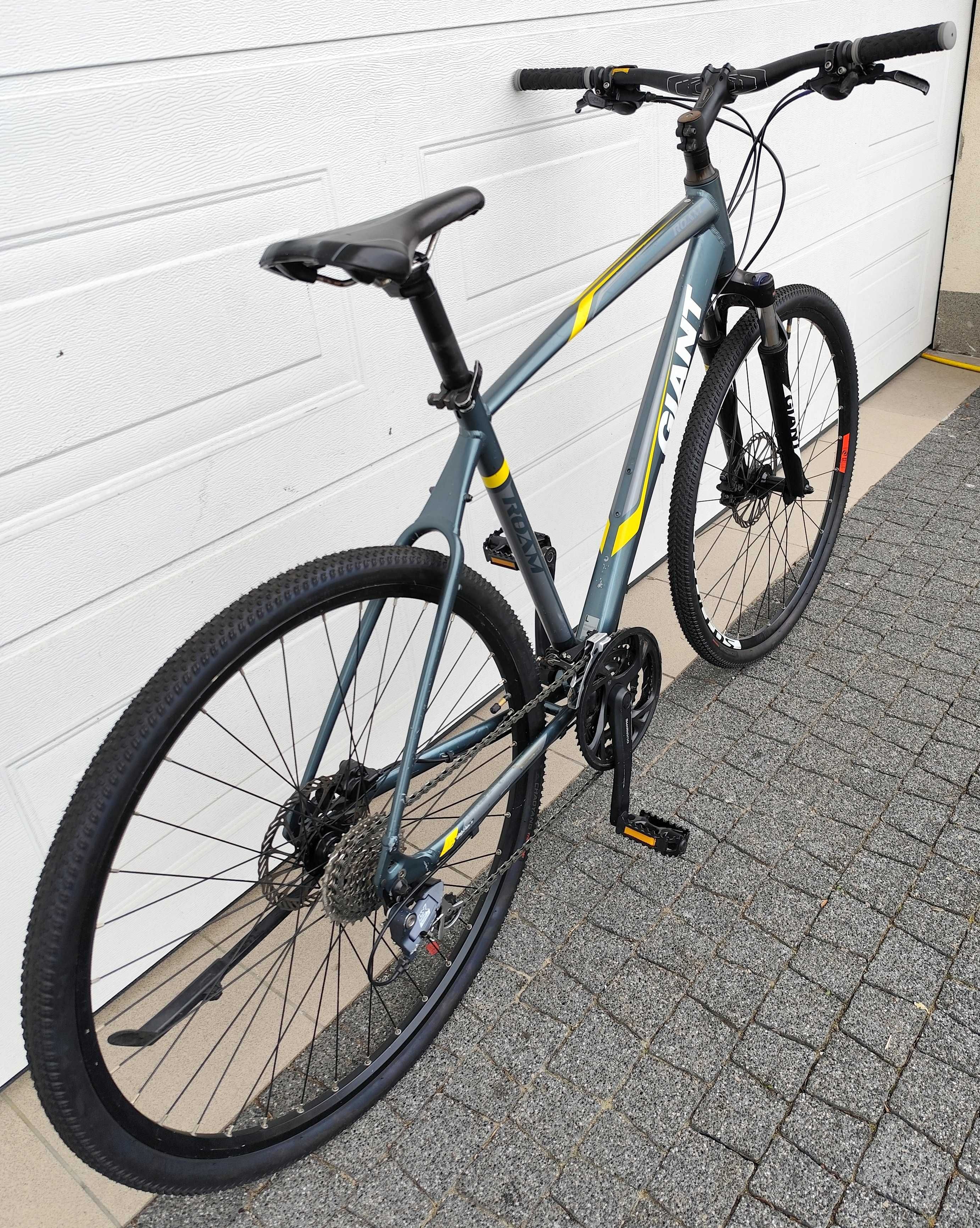 crossowy giant roam 21,5" shimano deore lx duzo nowych czesci
