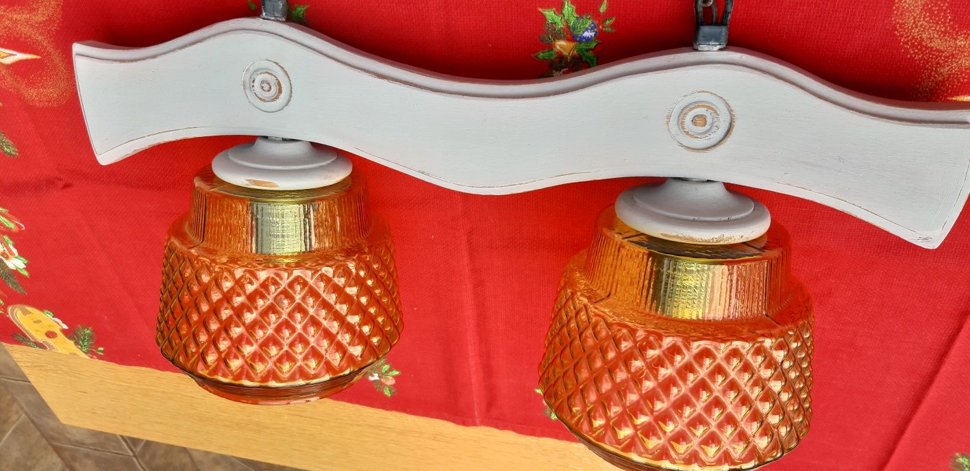 Lampa sufitowa 2 klosze