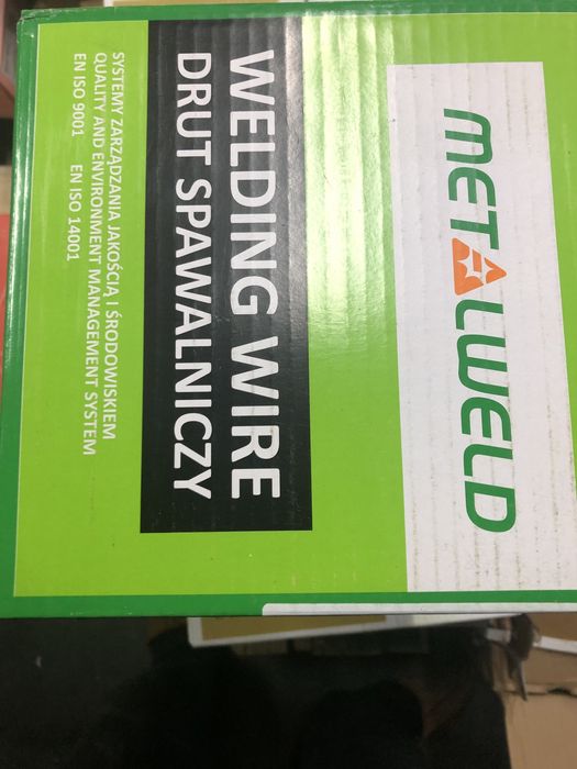 Drut spawalnicze metalweld 5 kg 0,8