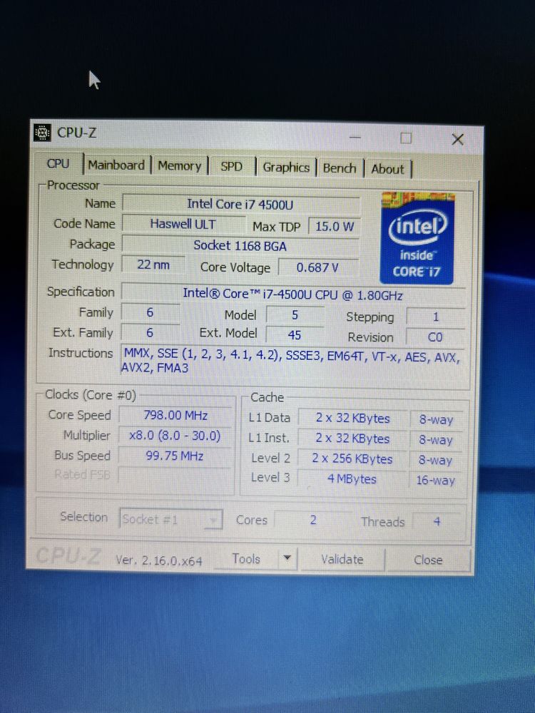 Ноутбук Asus r751l i7 8gb 256ssd