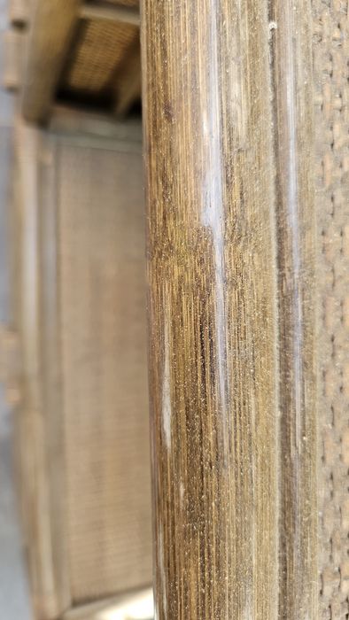 Zestaw mebli ratanowych kolor zielony brąz