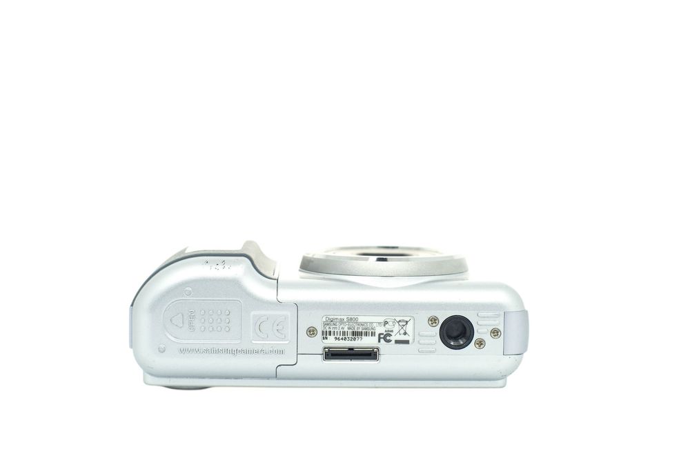 Samsung digimax S800 +1gbSD na baterie AA!Y2K 2000sVibe aparat cyfrowy