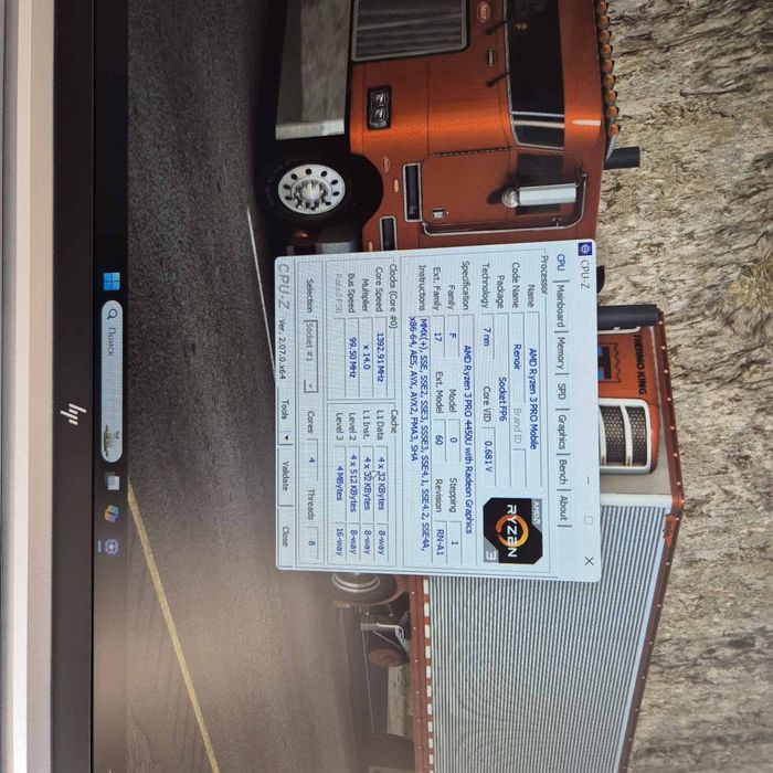 HP-EliteBook 855 G7. Ryzen PRO 4450U. DDR4-8GB. SSD-256GB. FHD.IPS. S