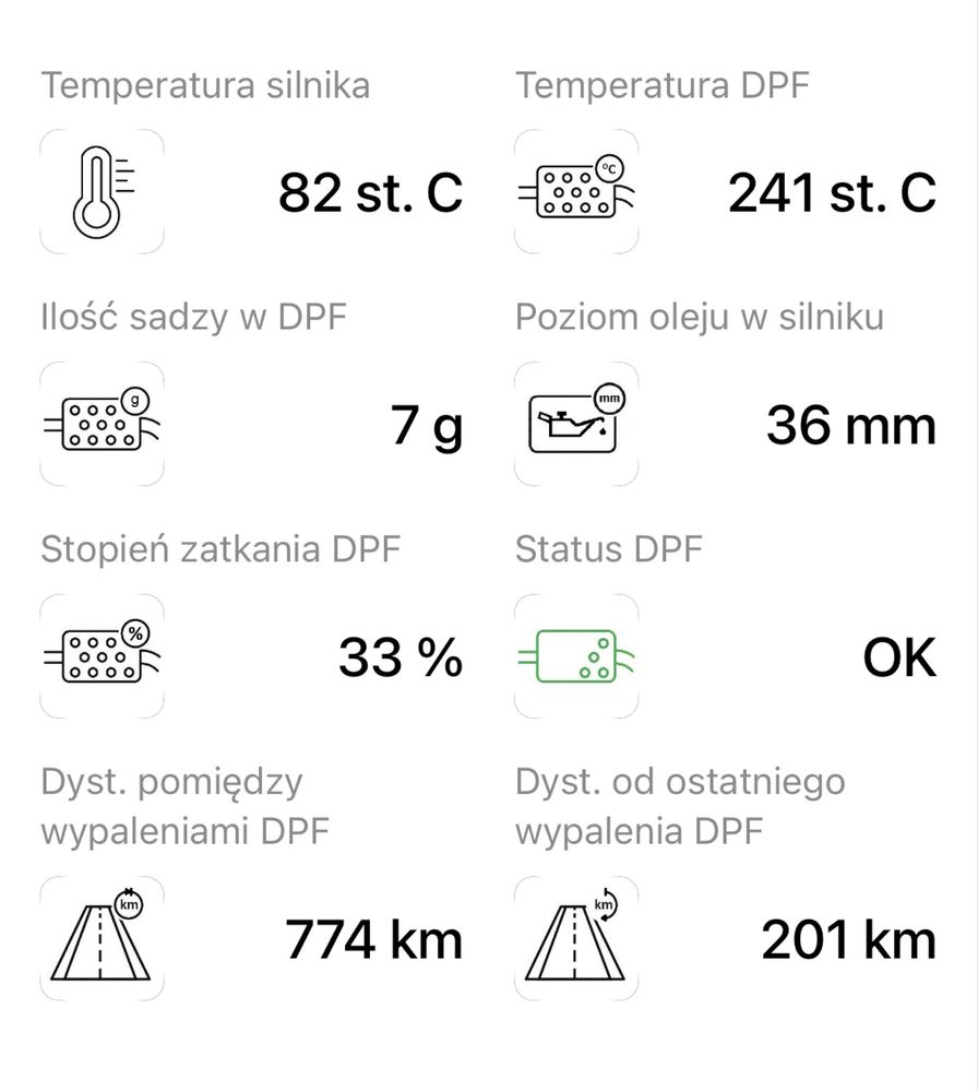 Moduł Volvo dpf start-stop off obd2