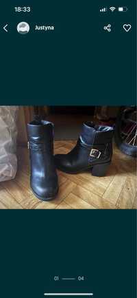 Buty czarne rozmiar 38