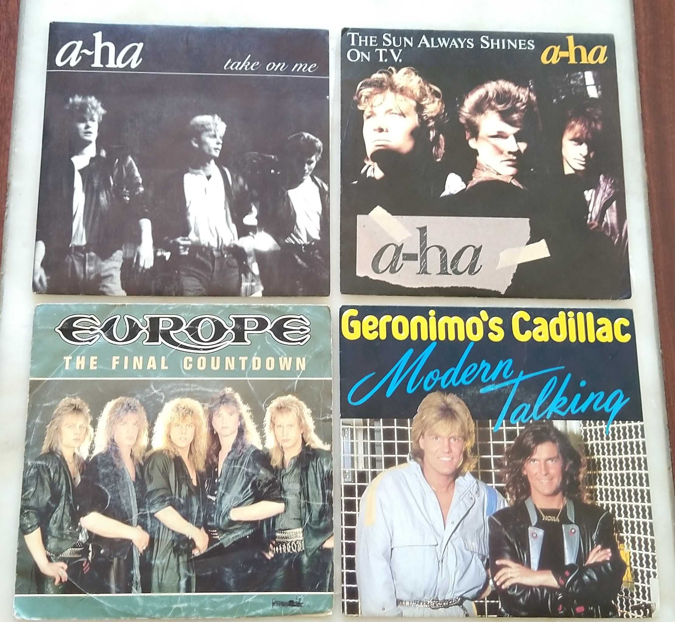 Discos vinil a-ha, Modern Talking, Europe