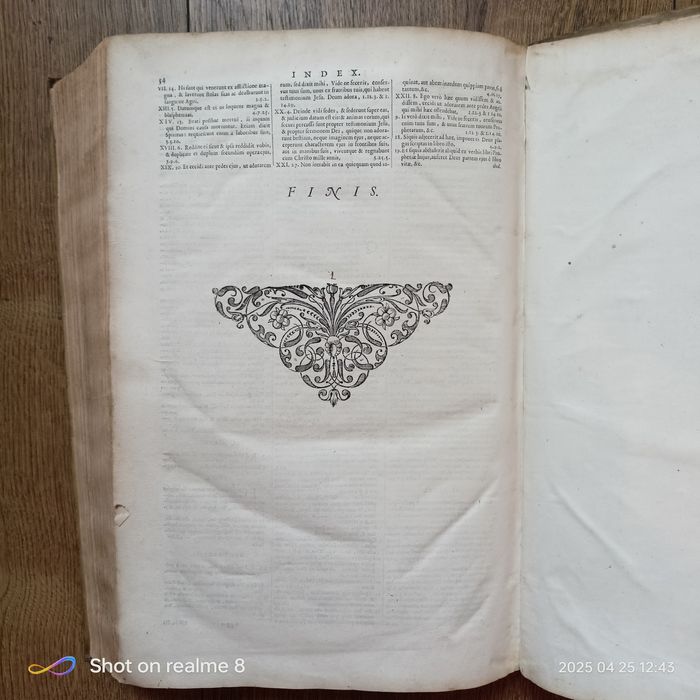 Książka   Institutio Christianae Religionis – Jan Kalwin (1654, łacina