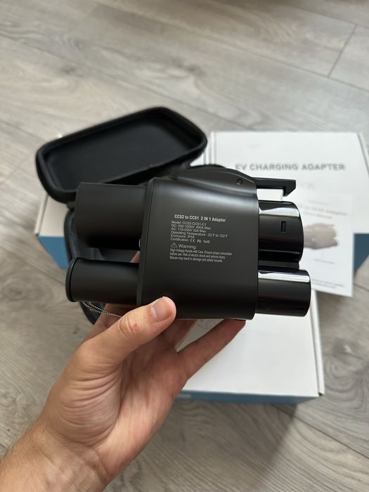 Адаптер перехідник CCS2 to CCS1 400А Найпотужніший Топ переходник