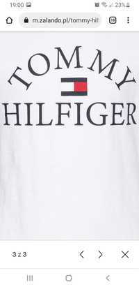 Nowa koszulka 152 Tommy Hilfiger 12 152 T-shirt bialy oryginalny