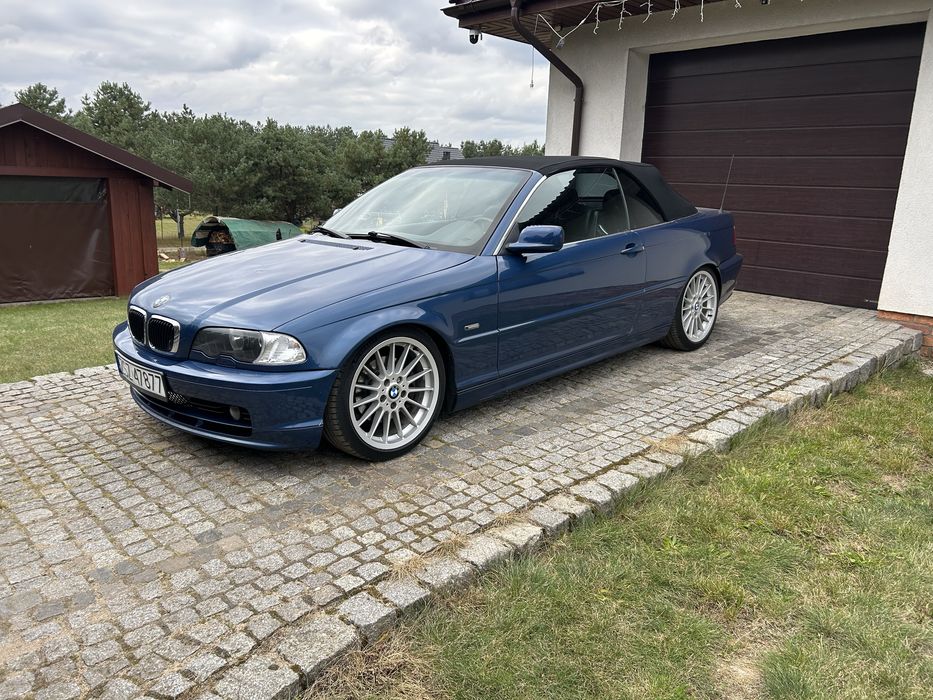 BMW e46 cabrio 320Ci m54b22 170km manual topasblau