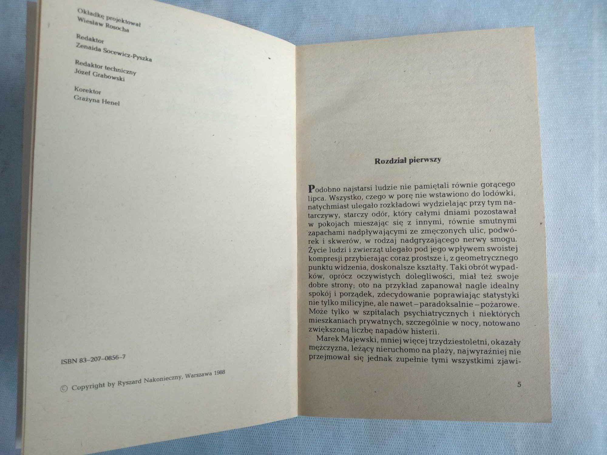 "Wysoka gorączka" Ryszard Nakonieczny Klub Srebrnego Klucza