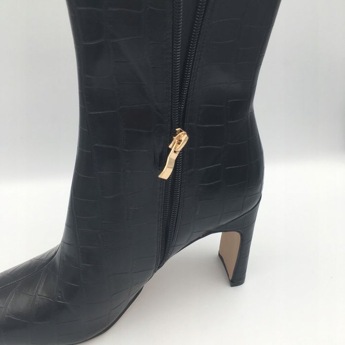 Buty damskie botki croco na słupku Raid rozm 39