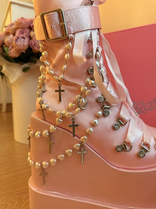 Ботинки Dollskill Sugar Thrillz туфли сапоги на платформе y2k new rock