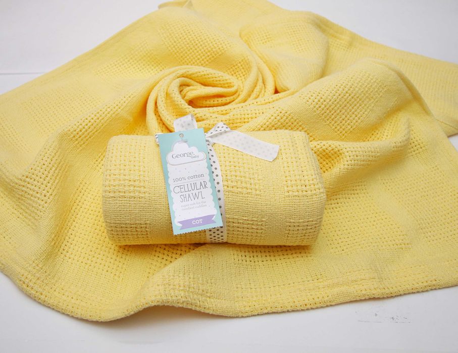 Kocyk ręcznik otulacz dla niemowlaka - bawełna - NOWY !!!