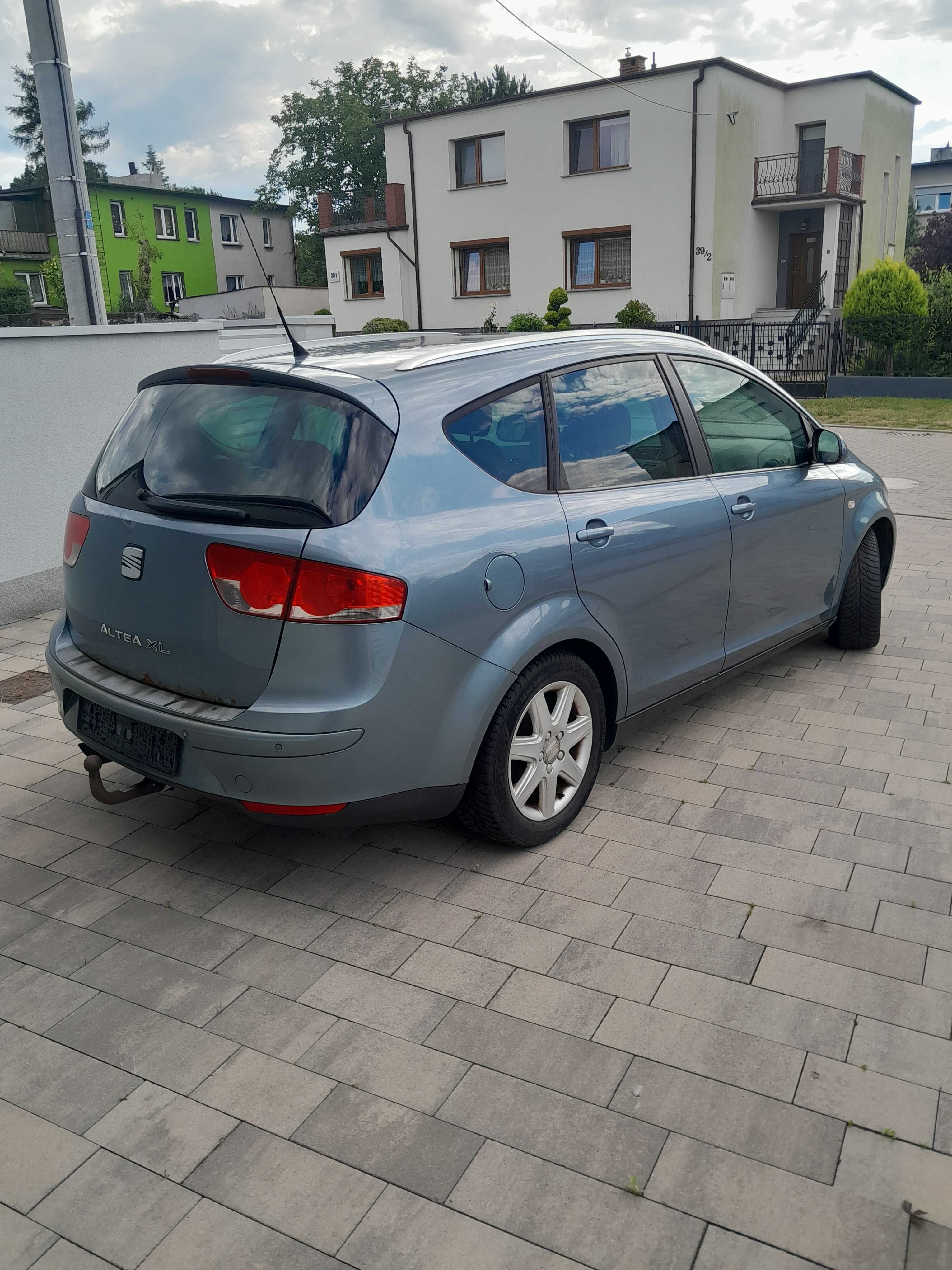 Seat Altea XL 2.0 TDI 140km przebieg 183tyś Bogata wersja