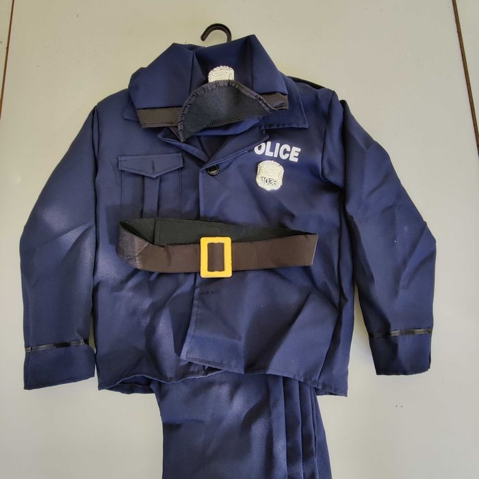 Traje Polícia criança