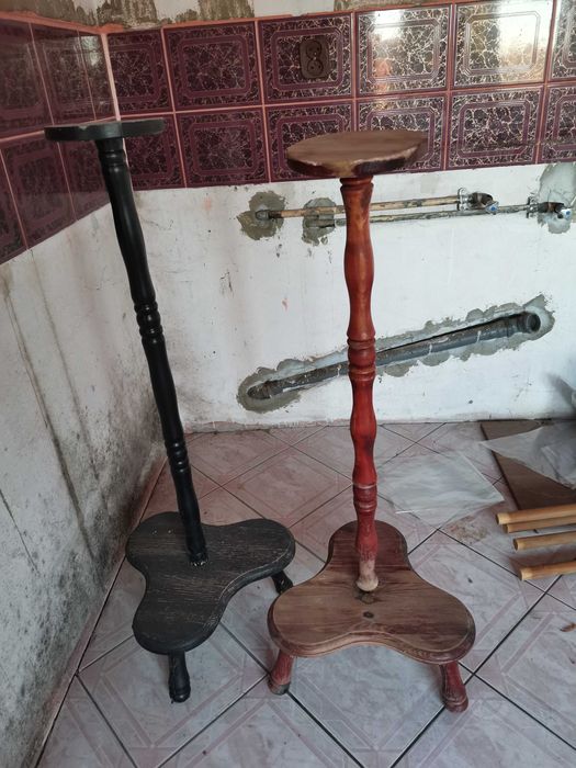 Kwietniki drewniane PRL