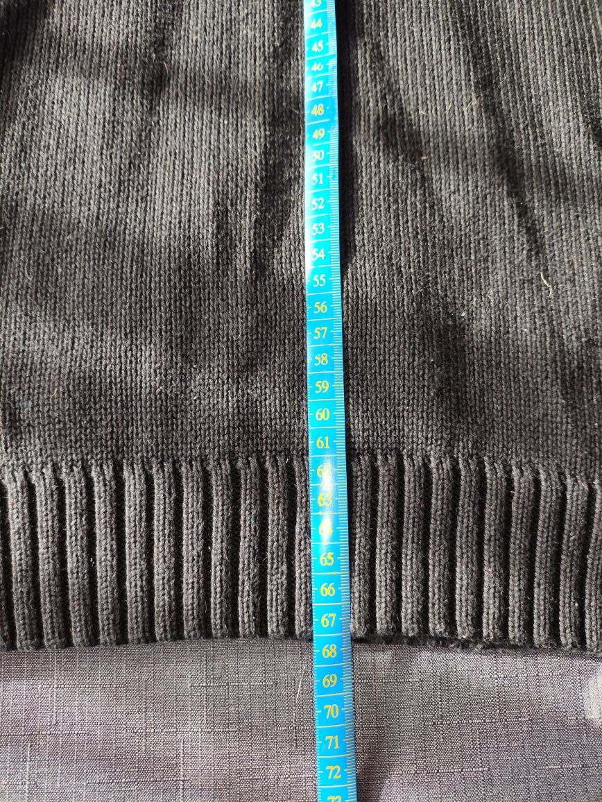 Sweter męski czarny
