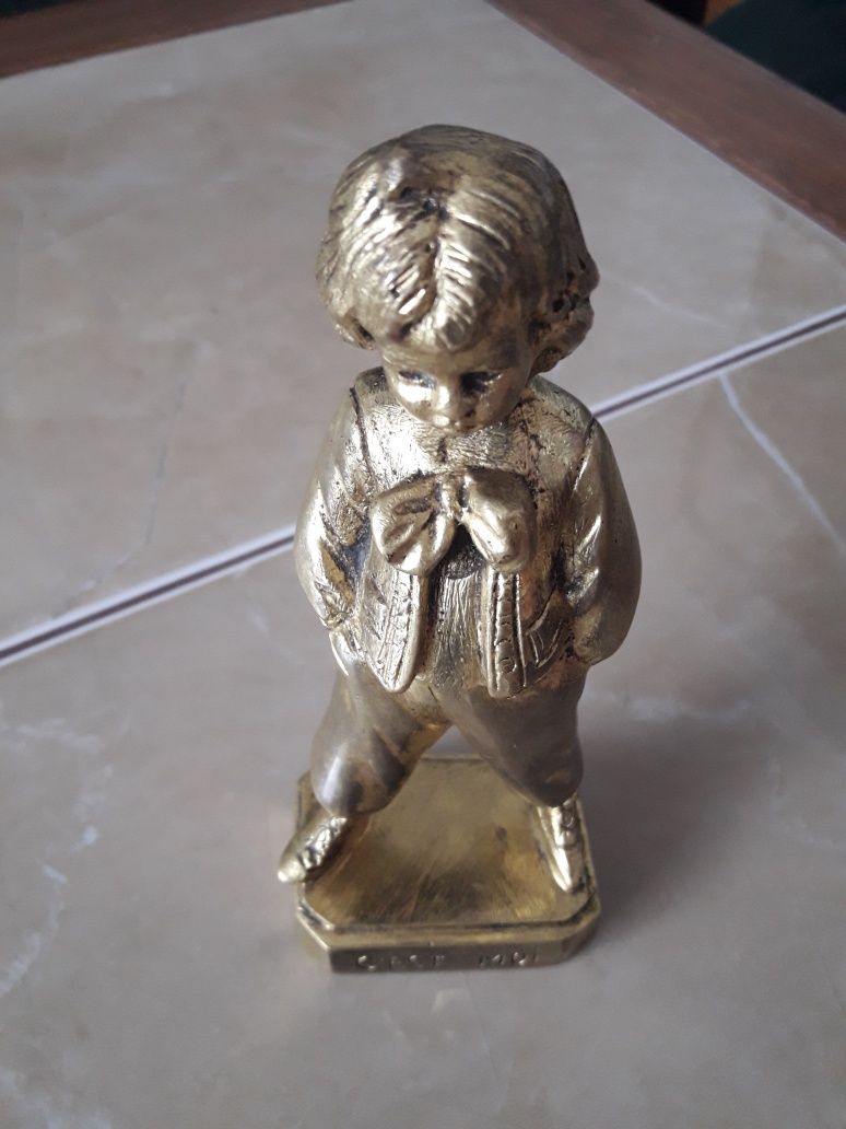 Figurka z brązu złoconego C'est Moi XIX w.