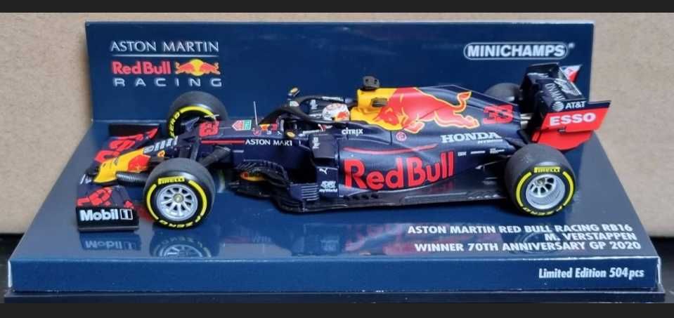 Red Bull RacingRB16 #33 Max - Winner 70th  GP, Silverstone 2020 - F1