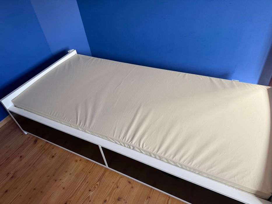 Łóżko ikea, stan idealny 90x200cm