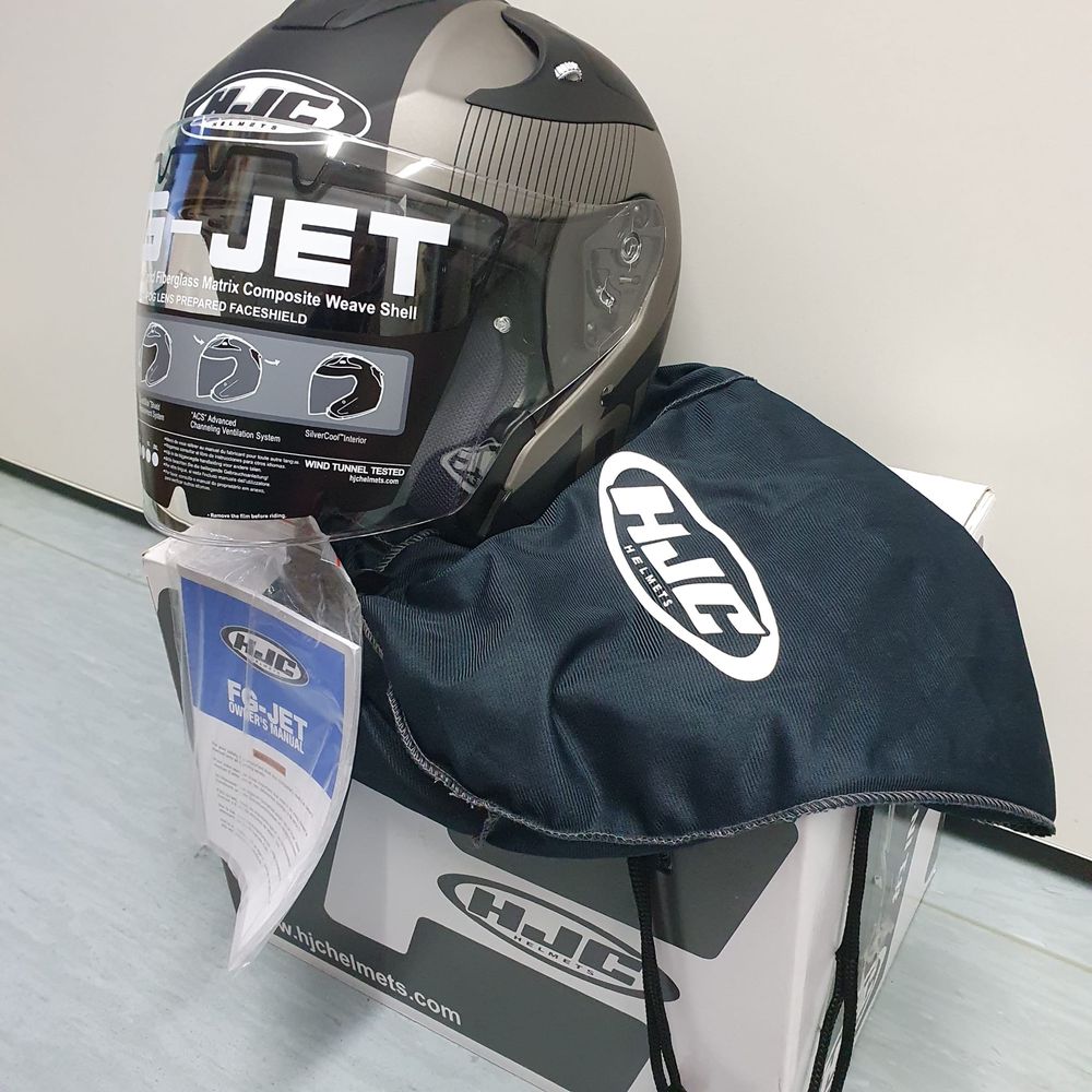 Kask otwarty HJC FG JET rozmiar XS (53/54 cm) NOWY + karton + worek