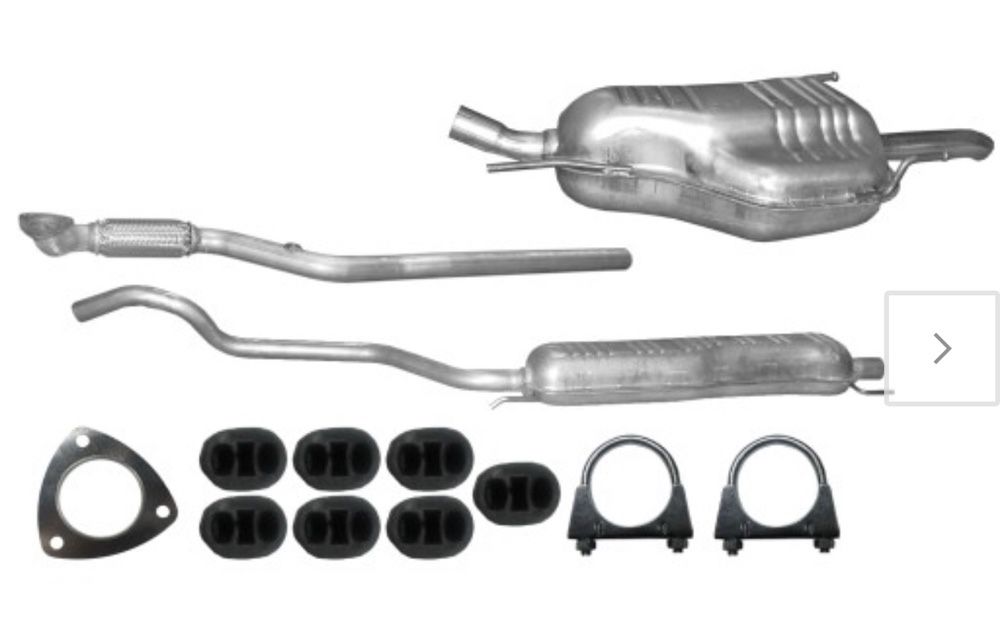 Opel Zafira A 1.6 1.8 Tłumik Komplet