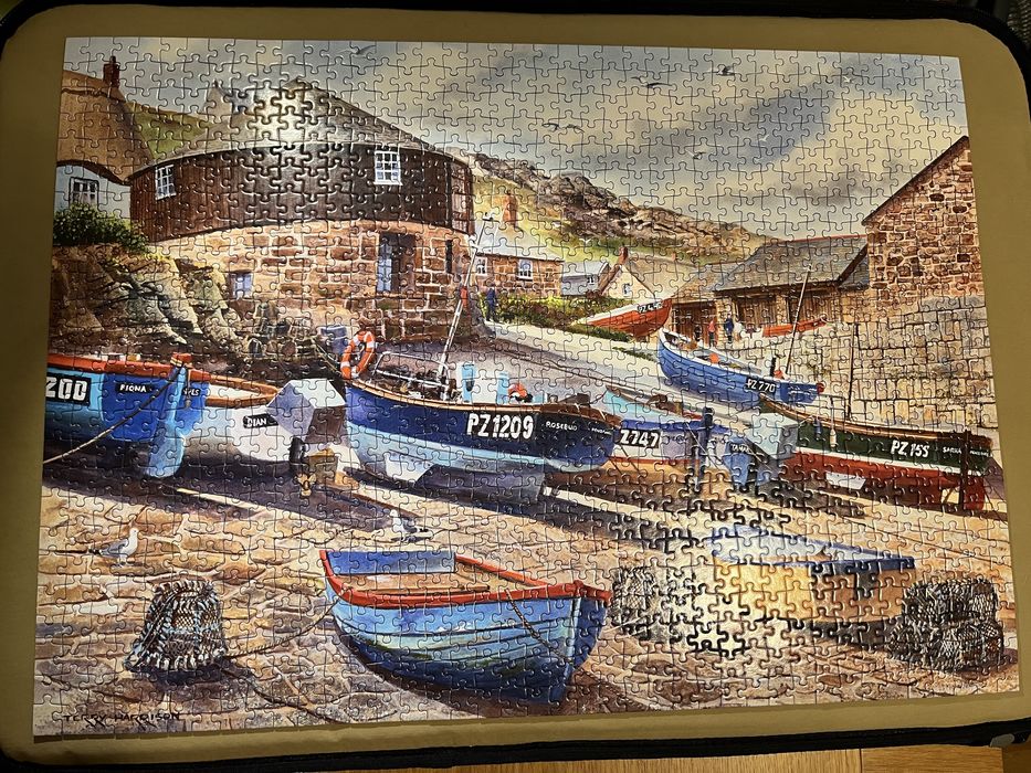 Puzzle 1000 Gibsons Terry Harrison kompletne