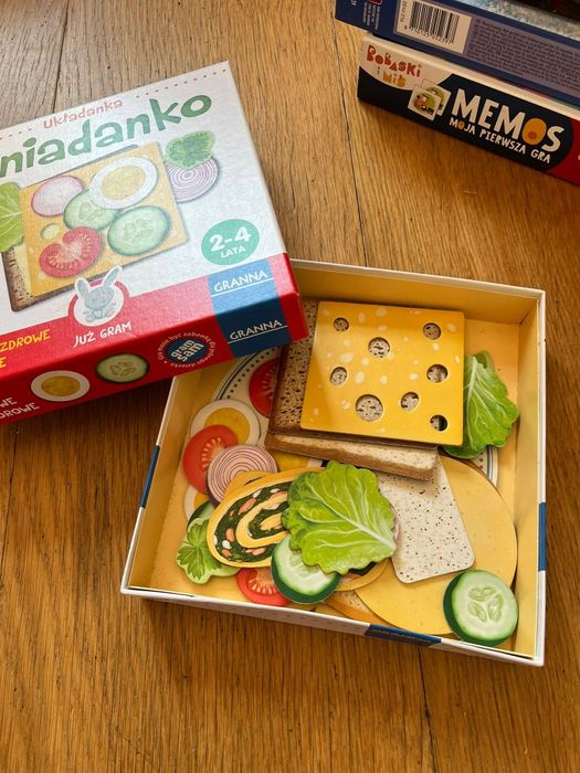 Mega paczka zestaw gier i puzzli dla dziecka