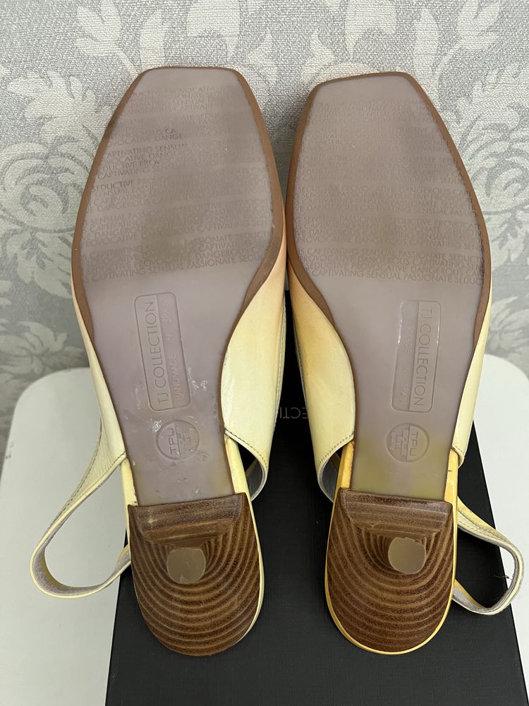 $$$ Продам Босоножки (Слингбэки) женские TJ Collection 39р новые $$$