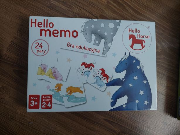 Gra edukacyjna hello horse hello memo memory kucyki