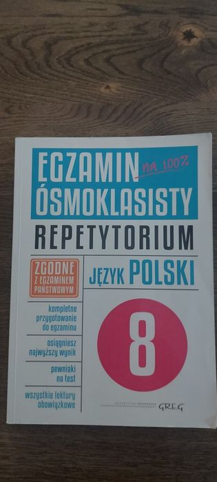 Repertorium języka polskiego,  egzamin ósmoklasisty