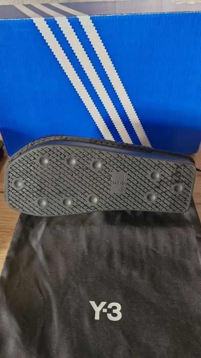 Чорні сандалі  Adidas Y-3,  натуральна шкіра