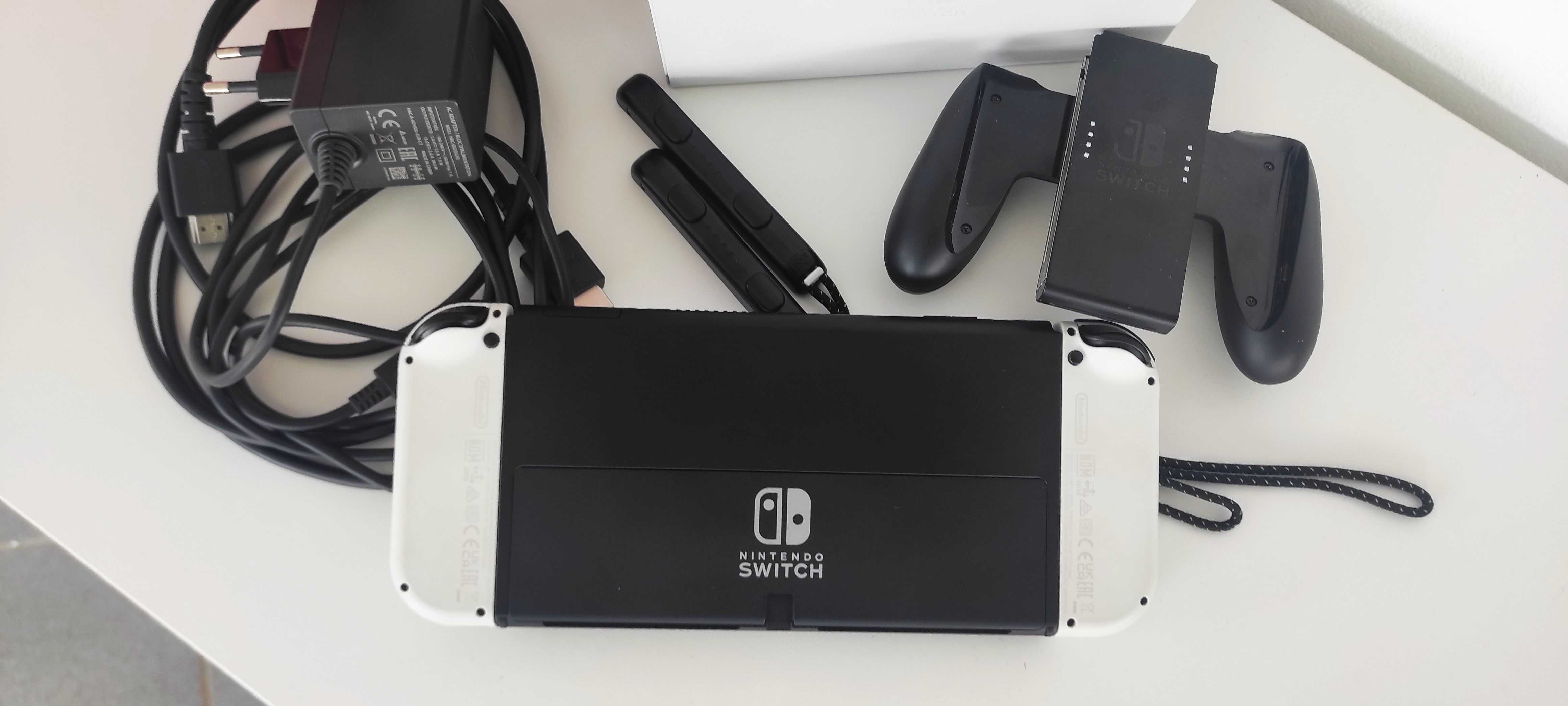 Nintendo Switch Oled - Desbloqueada CFW - Cartão 128gb