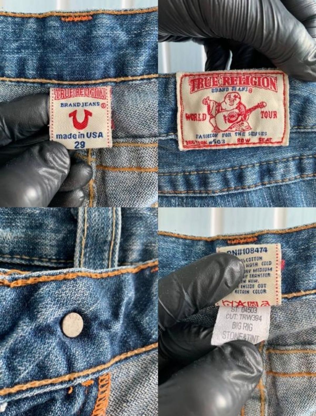 Джинси true religion стан 9/10 оригінал з усіма бірками